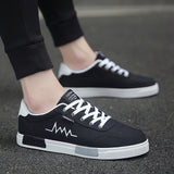 Men Vulcanize Shoes New Canvas Shoes Men Comfort Men Shoes Fashion Sneakers Men Casual Sheoes Designer Sneakers Male Footwear - ENSEIGNE DENIS