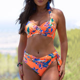 Large Size Swimsuit 2020 Sexy Women High Waist Bikini Swimwear Female Bandage Bikini Set Biquini Bathing Suit Women - ENSEIGNE DENIS