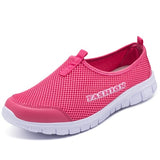 Spring Summer Women Sneakers Breathable Mesh Light Flat Loafers Casual Shoes Women Fashion Outdoor Walking Shoes Plus Size 35-43 - ENSEIGNE DENIS