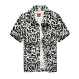 2019 Fashion Mens Short Sleeve Hawaiian Shirt Fast drying Plus Size Asian Size M-5XL Summer Casual Floral Beach Shirts For Men - ENSEIGNE DENIS