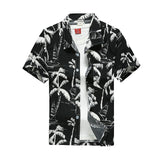 2019 Fashion Mens Short Sleeve Hawaiian Shirt Fast drying Plus Size Asian Size M-5XL Summer Casual Floral Beach Shirts For Men - ENSEIGNE DENIS