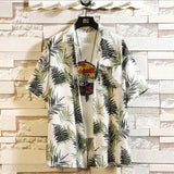 Print Brand Summer Hot Sell Men's Beach Shirt Fashion Short Sleeve Floral Loose Casual Shirts Plus Asian SIZE M-4XL 5XL Hawaiian - ENSEIGNE DENIS