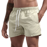 Pocket Swimming Shorts For Men Swimwear Man Swimsuit Swim Trunks Summer Bathing Beach Wear Surf  beach Short board pants Boxer - ENSEIGNE DENIS