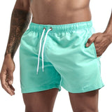 Pocket Swimming Shorts For Men Swimwear Man Swimsuit Swim Trunks Summer Bathing Beach Wear Surf  beach Short board pants Boxer - ENSEIGNE DENIS