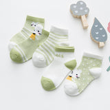 5Pairs/lot 0-2Y Infant Baby Socks Baby Socks for Girls Cotton Mesh Cute Newborn Boy Toddler Socks Baby Clothes Accessories - ENSEIGNE DENIS