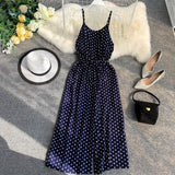 Dot Print Jumpsuit Bodysuits Women Sexy Party Playsuit Summer Female Long Trousers Romper Casual Beach Wide Leg Jumpsuit Ladies - ENSEIGNE DENIS