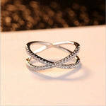 925 Sterling silver fashion Female Ring 3ct AAAAA cz Promise Wedding Band Rings for Women Bridal Finger Party Jewelry Gift - ENSEIGNE DENIS