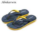 Summer Light Mens Flip Flops Men Beach Slippers Home Chanclas De Hombre Playa Slipper Flip Flop Indoor infradito Uomo Japonki - ENSEIGNE DENIS