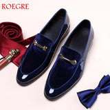 New Men Dress Shoes Shadow Patent Leather Luxury Fashion Groom Wedding Shoes Men Luxury italian style Oxford Shoes Big Size 48 - ENSEIGNE DENIS