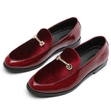 New Men Dress Shoes Shadow Patent Leather Luxury Fashion Groom Wedding Shoes Men Luxury italian style Oxford Shoes Big Size 48 - ENSEIGNE DENIS