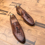 New Men Dress Shoes Shadow Patent Leather Luxury Fashion Groom Wedding Shoes Men Luxury italian style Oxford Shoes Big Size 48 - ENSEIGNE DENIS