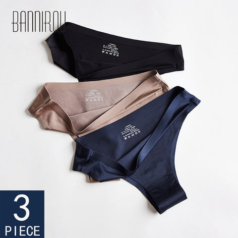 Panties Woman Underwear Sexy Seamless Sports Female T-back G-string Thongs For Woman Underwear Ice Silk Seamless Female Panties - ENSEIGNE DENIS
