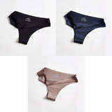 Panties Woman Underwear Sexy Seamless Sports Female T-back G-string Thongs For Woman Underwear Ice Silk Seamless Female Panties - ENSEIGNE DENIS