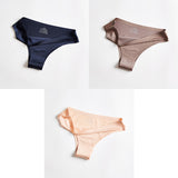 Panties Woman Underwear Sexy Seamless Sports Female T-back G-string Thongs For Woman Underwear Ice Silk Seamless Female Panties - ENSEIGNE DENIS