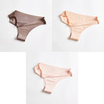 Panties Woman Underwear Sexy Seamless Sports Female T-back G-string Thongs For Woman Underwear Ice Silk Seamless Female Panties - ENSEIGNE DENIS