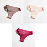 Panties Woman Underwear Sexy Seamless Sports Female T-back G-string Thongs For Woman Underwear Ice Silk Seamless Female Panties - ENSEIGNE DENIS