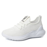 Breathable Mesh Flat Shoes For Women Fashion Casual Sneakers Trainers Ladies Flats Platform Shoes - ENSEIGNE DENIS