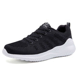 Breathable Mesh Flat Shoes For Women Fashion Casual Sneakers Trainers Ladies Flats Platform Shoes - ENSEIGNE DENIS