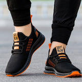 Fashion Sneakers Men Vulcanized Shoes Air Mesh Mens Trainers Lightweight Casual Shoes Men Black Footware Tenis Masculino - ENSEIGNE DENIS