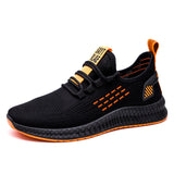 Fashion Sneakers Men Vulcanized Shoes Air Mesh Mens Trainers Lightweight Casual Shoes Men Black Footware Tenis Masculino - ENSEIGNE DENIS