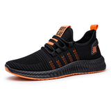 Fashion Sneakers Men Vulcanized Shoes Air Mesh Mens Trainers Lightweight Casual Shoes Men Black Footware Tenis Masculino - ENSEIGNE DENIS