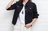 Jeans Jacket and Coats for Women 2019 Autumn Candy Color Casual Short Denim Jacket Chaqueta Mujer Casaco Jaqueta Feminina - ENSEIGNE DENIS