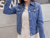 Jeans Jacket and Coats for Women 2019 Autumn Candy Color Casual Short Denim Jacket Chaqueta Mujer Casaco Jaqueta Feminina - ENSEIGNE DENIS