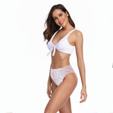 Sexy Bikini Set Women Brazilian Padded Push Up Swimwear  Leopard Bikinis Sling Bathing Suit G String Swimsuit Beachwear - ENSEIGNE DENIS
