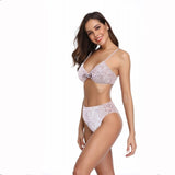 Sexy Bikini Set Women Brazilian Padded Push Up Swimwear  Leopard Bikinis Sling Bathing Suit G String Swimsuit Beachwear - ENSEIGNE DENIS