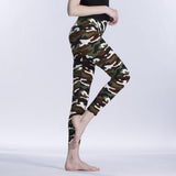 YSDNCHI 2020 Camouflage Womens for leggins Graffiti Style Slim Stretch Trouser Army Green Leggings Deportes Pants K085 - ENSEIGNE DENIS