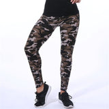 YSDNCHI 2020 Camouflage Womens for leggins Graffiti Style Slim Stretch Trouser Army Green Leggings Deportes Pants K085 - ENSEIGNE DENIS