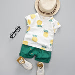 2020 fashion infant Suits Baby Clothing Set for Boys Girls Cute Summer Casual Clothes Set Giraffe Top+Shorts Kids Clothes - ENSEIGNE DENIS