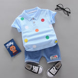 2020 fashion infant Suits Baby Clothing Set for Boys Girls Cute Summer Casual Clothes Set Giraffe Top+Shorts Kids Clothes - ENSEIGNE DENIS