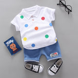 2020 fashion infant Suits Baby Clothing Set for Boys Girls Cute Summer Casual Clothes Set Giraffe Top+Shorts Kids Clothes - ENSEIGNE DENIS