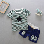 2020 fashion infant Suits Baby Clothing Set for Boys Girls Cute Summer Casual Clothes Set Giraffe Top+Shorts Kids Clothes - ENSEIGNE DENIS