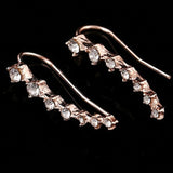New Fashion Simulated Pearls Pendientes Bijoux Angel Wings Leaf Feather Flowers Stud Earrings For Women Wedding Jewelry Brincos - ENSEIGNE DENIS