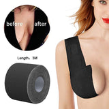 1 Roll 4M Boob Tape Women Breast Nipple Covers Push Up Bra Body Invisible Breast Lift Tape Adhesive Bras Intimates Sexy Bralette - ENSEIGNE DENIS