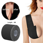 1 Roll 4M Boob Tape Women Breast Nipple Covers Push Up Bra Body Invisible Breast Lift Tape Adhesive Bras Intimates Sexy Bralette - ENSEIGNE DENIS