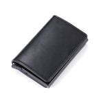 2020 Dropshipping Man Women Smart Wallet Business Card Holder Hasp Rfid Wallet Aluminum Metal Credit Business Mini Card Wallet - ENSEIGNE DENIS