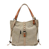 DIDABEAR Brand Canvas Tote Bag Women Handbags Female Designer Large Capacity Leisure Shoulder Bags Big Travel Bags Bolsas - ENSEIGNE DENIS