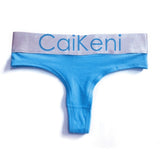 VDOGRIR Sexy Women's Cotton Seamless G-String Thong Female Panty Underwear Women Briefs Low Waist Letter Lady Intimates Tangas - ENSEIGNE DENIS