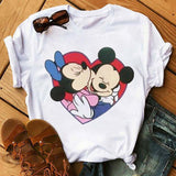 Maycaur Minnie Mouse Cute T Shirt Vogue Women Mouse Printed Shirt Tumblr Femme Girl Tees Hipster Kawaii Holiday Summer Femme Top - ENSEIGNE DENIS
