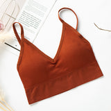 Women Sexy Crop Tops Tube Top Female Streetwear Sleeveless Camis Seamless Sports Lingerie Tee Bra Crop Top Bandeau Top Tank - ENSEIGNE DENIS