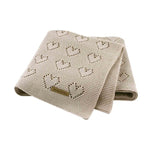 Baby Blankets Knitted Newborn Bebes Stroller Bedding Quilts Cotton Toddler Kids Swaddling Wrap Infantil Unisex Blankets 100*80cm