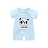 Infant jumpsuit summer romper animal print girl boy cotton suit newborn climbing cartoon rompers cheap stuff baby products - ENSEIGNE DENIS
