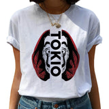 New Money Heist Harajuku T Shirts Women La Casa De Papel Hip Hop T-shirts Fashion House of Paper Tshirt Fashion Top Tees Female - ENSEIGNE DENIS