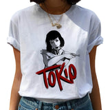 New Money Heist Harajuku T Shirts Women La Casa De Papel Hip Hop T-shirts Fashion House of Paper Tshirt Fashion Top Tees Female - ENSEIGNE DENIS