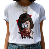 New Money Heist Harajuku T Shirts Women La Casa De Papel Hip Hop T-shirts Fashion House of Paper Tshirt Fashion Top Tees Female - ENSEIGNE DENIS