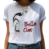New Money Heist Harajuku T Shirts Women La Casa De Papel Hip Hop T-shirts Fashion House of Paper Tshirt Fashion Top Tees Female - ENSEIGNE DENIS