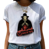 New Money Heist Harajuku T Shirts Women La Casa De Papel Hip Hop T-shirts Fashion House of Paper Tshirt Fashion Top Tees Female - ENSEIGNE DENIS